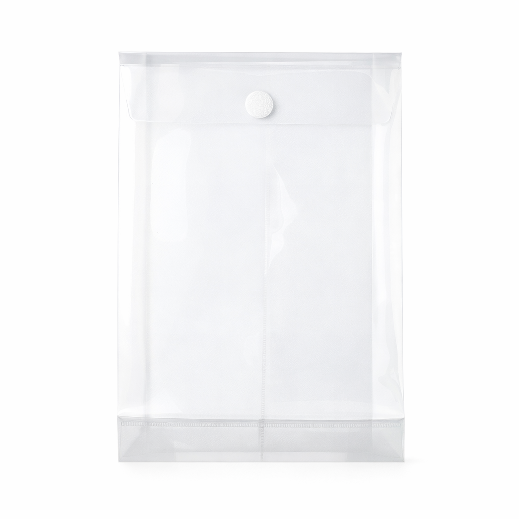 PP 直式粘扣公文袋（背寬30mm）A4｜EN01A-1