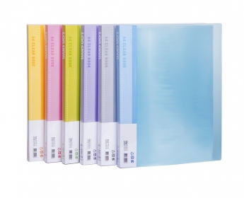 PP 30入資料簿（果凍色系） A4｜LC-30JL